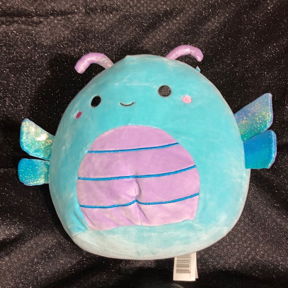 Squishmallow NWT Heather the Dragonfly 8”